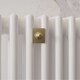 image 2 of Talus - Polished Brass Radiator Wall Stay