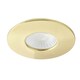 image 1 of BHS Nate LED Fixed Fire Rated IP65 Recessed Spotlight | Gold | Satin Brass | 1