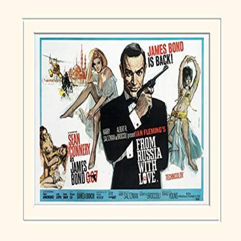 LX - JAMES BOND (FROM RUSSIA WITH LOVE 1) - POSTER / PRINTS