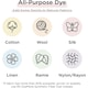 image 10 of Rit All Purpose Liquid Dye - High Pigment Fabric Colouring Dyes 8oz | Red | Cherry Red