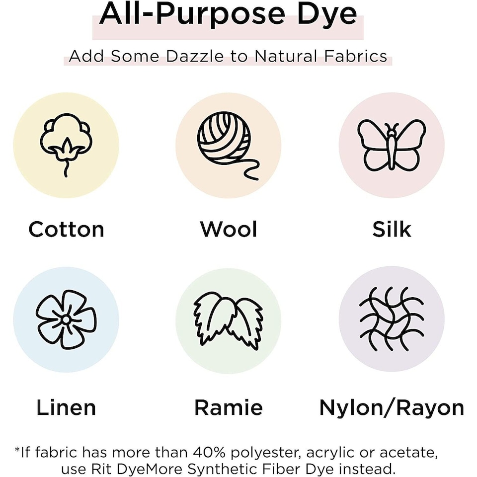 image 1 of Rit All Purpose Liquid Dye - High Pigment Fabric Colouring Dyes 8oz | Red | Cherry Red