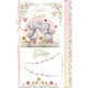 image 1 of Bears Dancing Beautiful Fiancée Luxury Handmade Birthday Card