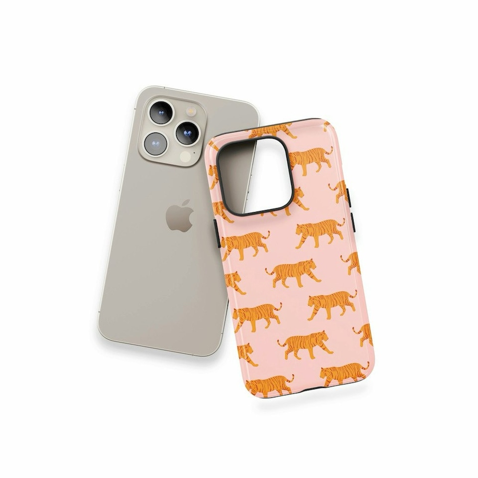 image 1 of Tigers Phone Case | Pink | iPhone 14 Pro
Tough | iPhone 14 Pro
Tough