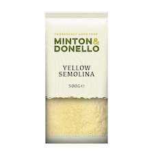 Minton & Donello Yellow Semolina 6 x 500g | White