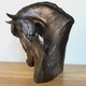 image 5 of Horse And Foal Heads Sculpture In Solid Cold Cast Bronze Designed By David Geenty