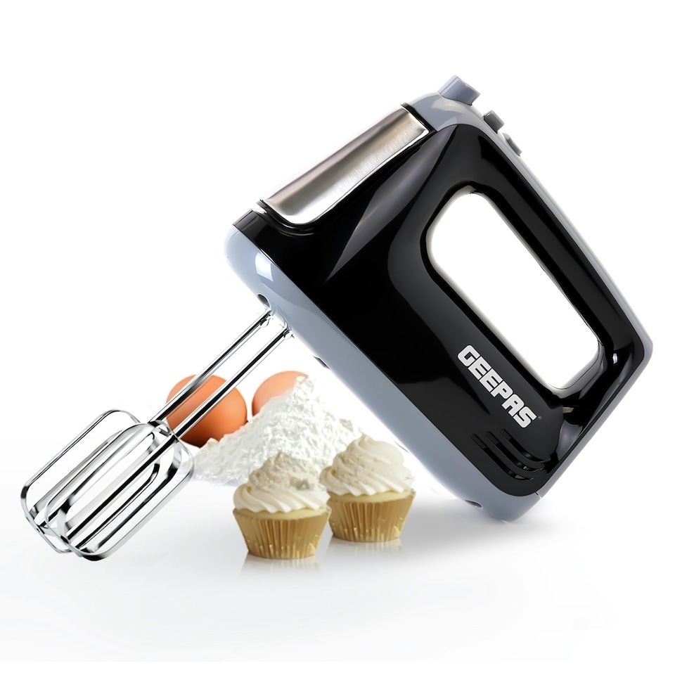 image 1 of GEEPAS 400W Hand Mixer | Electric Whisk Black