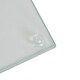 image 5 of Harbour Housewares Glass Square Coasters - 10cm - Clear - Pack of 6