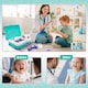 image 4 of Interactive Doctor Playset with Medical Trolley Cart Pretend Medical Tool Box Play Toy for Kids, Toddlers - Includes Doctor Tools & Accessories