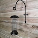 image 4 of Tom Chambers Giant Heavy Duty Flick Top Garden Wild Bird Hanging Copper Effect Metal Peanut Feeder