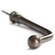 image 3 of Hammer & Tongs Flat Top Screw Hook - W20mm x H60mm - Raw