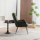 image 4 of Vera Velvet Occasional Living Room Modern Accent Chair (Green)