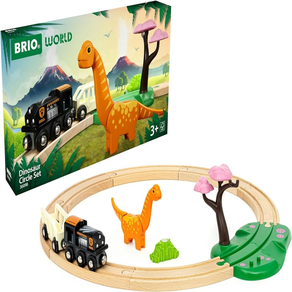image 1 of BRIO - Dinosaur Circle Set (36098)
