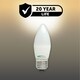 image 9 of BELL Lighting E27 Edison Screw LED Candle  Warm White 2700K 4.7W Light Bulb
