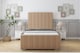 image 1 of Sloomy Radcliffe Latte Dumfries Bed Frame With Mattress With 50" Upholstered Headboard 6' Super King