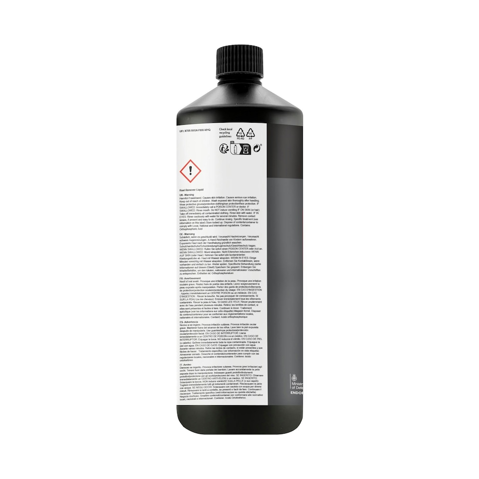 image 1 of Jenolite Back 2 Bare Metal Original Rust Remover Liquid - 1L