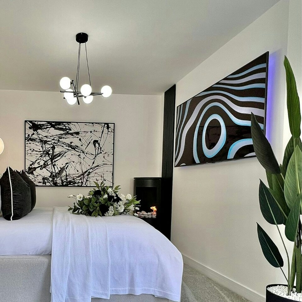 image 1 of Pedro 6 Light Pendant Ceiling Light Black
