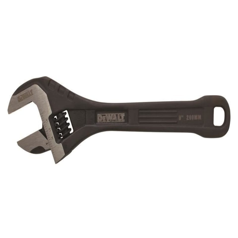 Dewalt - All Steel Adjustable Wrench 8in