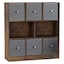 Rustic Brown & Light Grey