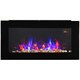image 1 of HOMCOM 1000W/2000W LED Electric Fireplace Automatic Function Remote Timer Safe