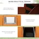image 5 of Outsunny 4-6 Persons Camping Tent Dome Family Travel Group Hiking Room Fishing