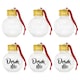 image 3 of Gift Republic Set of 6 Festive Boozeballs Christmas Ornament