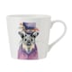 image 1 of Mikasa x Tipperleyhill Mouse Print Porcelain Mug, 380ml | White