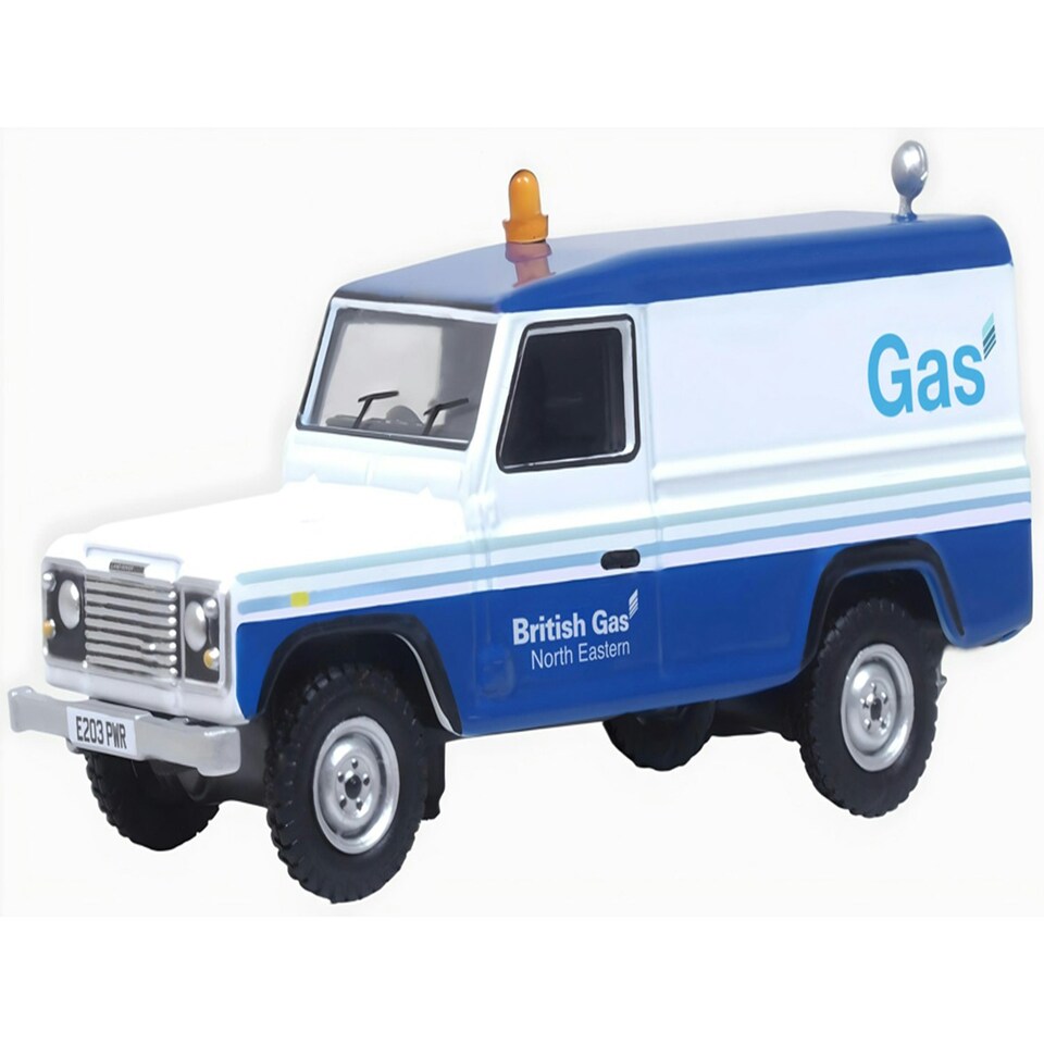 Oxford Diecast Land Rover Defender LWB St. Wagon British Gas