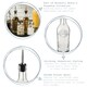 image 2 of Bormioli Rocco Officina 1825 Olive Oil Bottle with Pourer - 268ml
