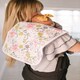 image 3 of Copper Pearl Premium Burp Cloths Olive 3Pk