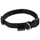 image 4 of Dog Puppy Collar with Buckle & Clip for Lead, Adjustable Soft Fabric Blue | S
