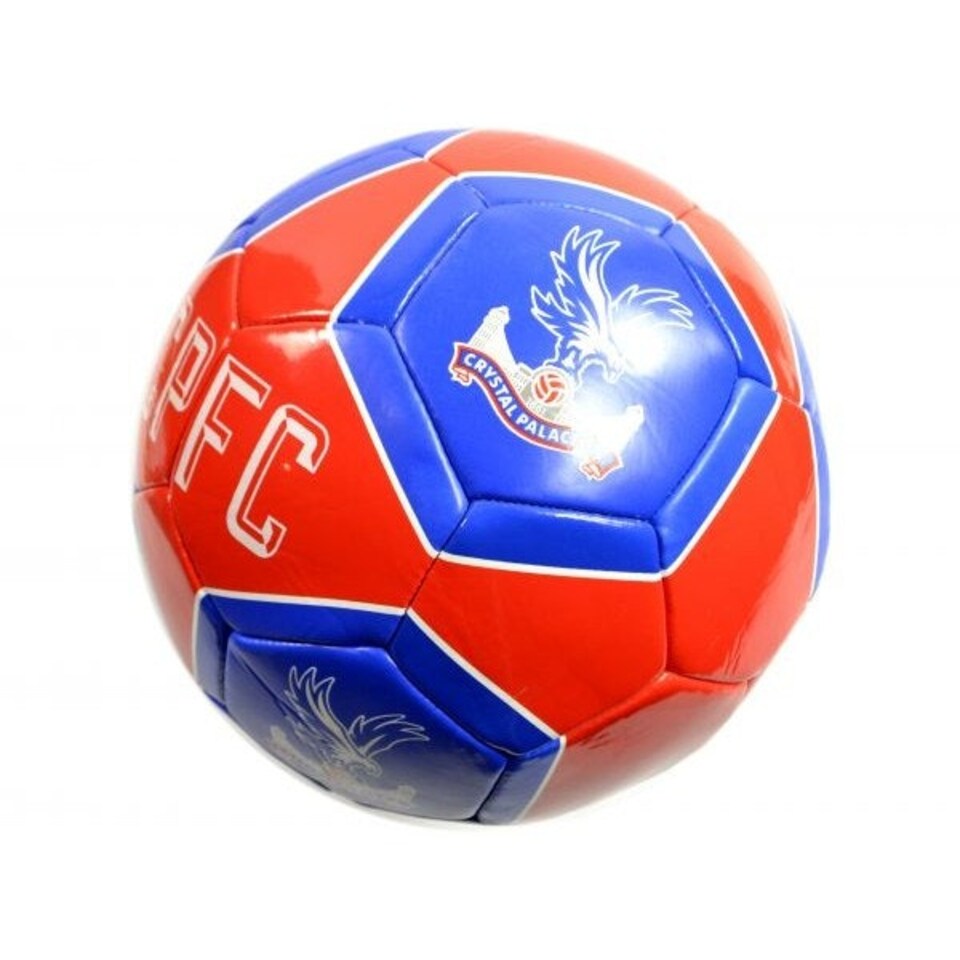 image 1 of Crystal Palace FC CPFC Hexagon Football - Red/Blue/White - 5
