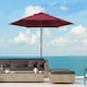 image 2 of Outsunny 2.5m Garden Parasol Sun Shade Patio Outdoor Umbrella Canopy