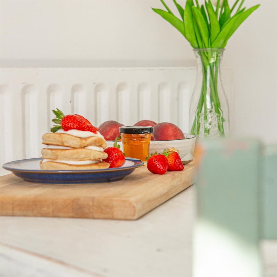 image 1 of Argon Tableware Glass Jam Jars with Lids - 42ml - Pack of 6