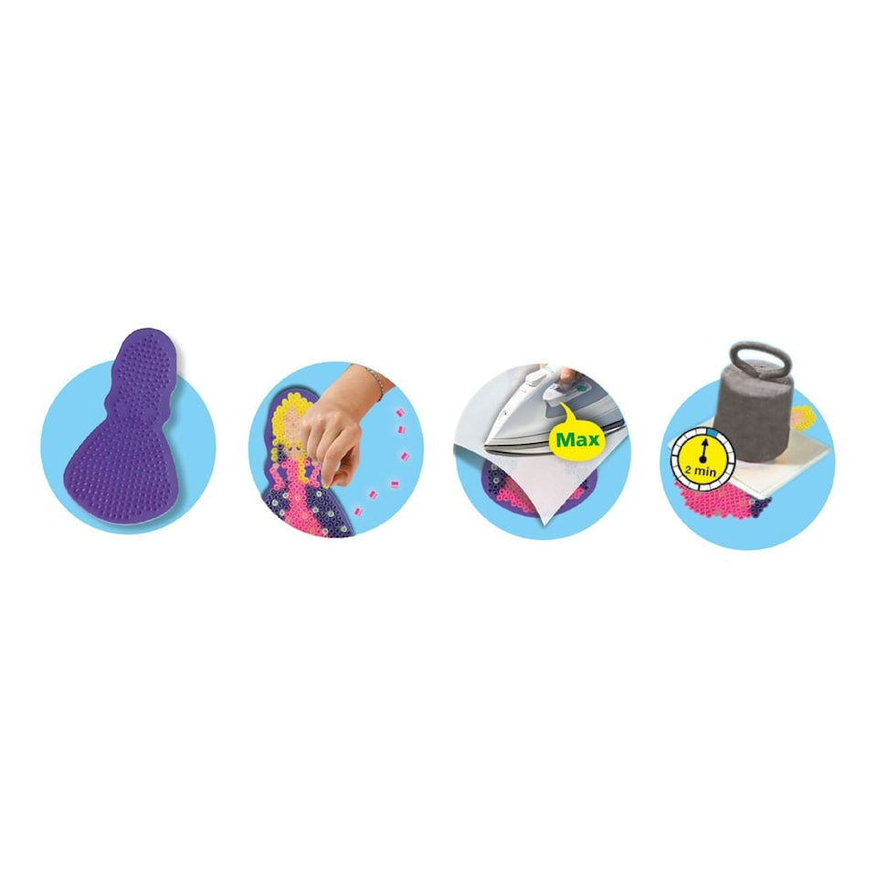 image 1 of SES CREATIVE Princesses Diamond Iron-on Beads Mosaic Set