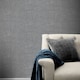 image 2 of Arthouse Country Plain Textured Wallpaper - Charcoal - One Size | Black