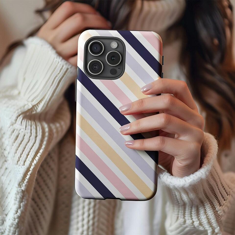 image 1 of Boss Stripe Phone Case | Multi | Galaxy S22 Ultra
Slim | Galaxy S22 Ultra
Slim
