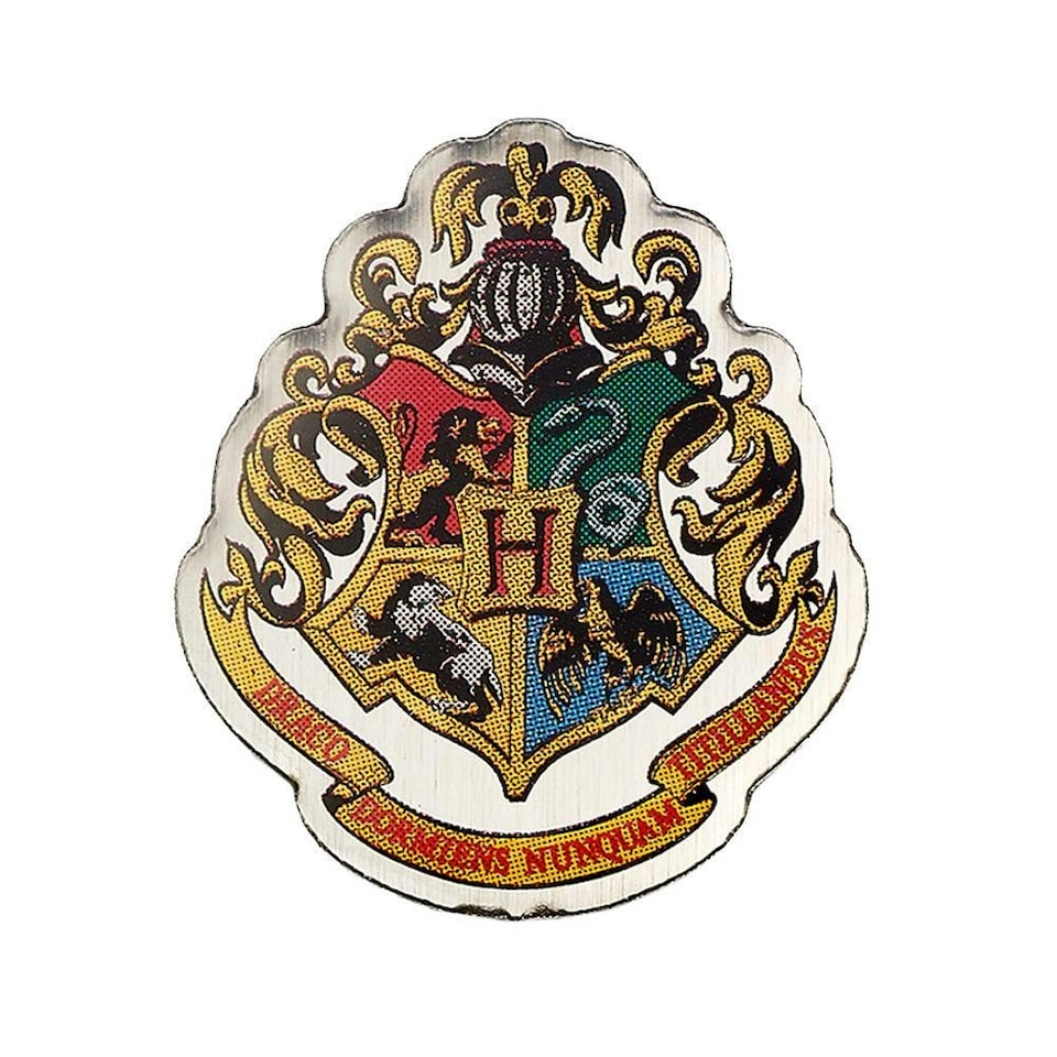 Harry Potter Hogwarts Badge - Multicoloured - One Size