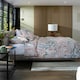 image 2 of Naive Floral Cotton Duvet Set – Stylish Bedlinen with Floral Design White | Multi | Single