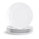 image 1 of Argon Tableware Classic White Dessert Plates - 19cm - Pack of 24 | White | White