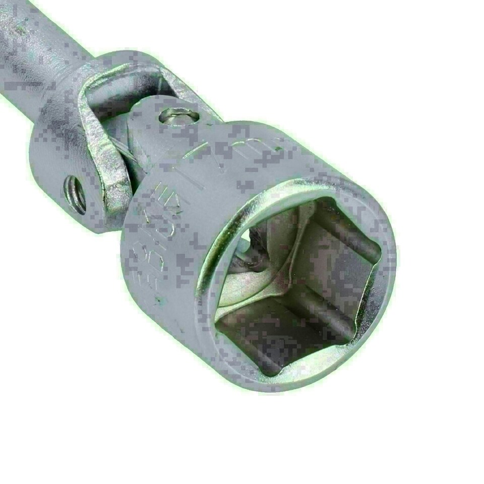image 1 of 17mm Metric UJ Universal Joint T Bar Sockets Spanner Nut Spinner Wrench