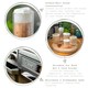 image 2 of Rink Drink Double-Walled Glass Mugs Set - 360ml - Pack of 2 Clear