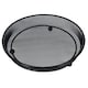 image 3 of Heavy Duty Black Mesh Metal Ground Wild Bird Feeder Feeding Tray 22cm