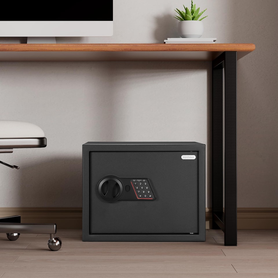 image 1 of VonHaus 27L Electronic Safe Box with Digital Keypad