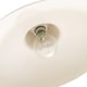 image 4 of Industrial Retro Designed Matt Cream Curved Metal Ceiling Pendant Light Shade | Cream | Cream | 1