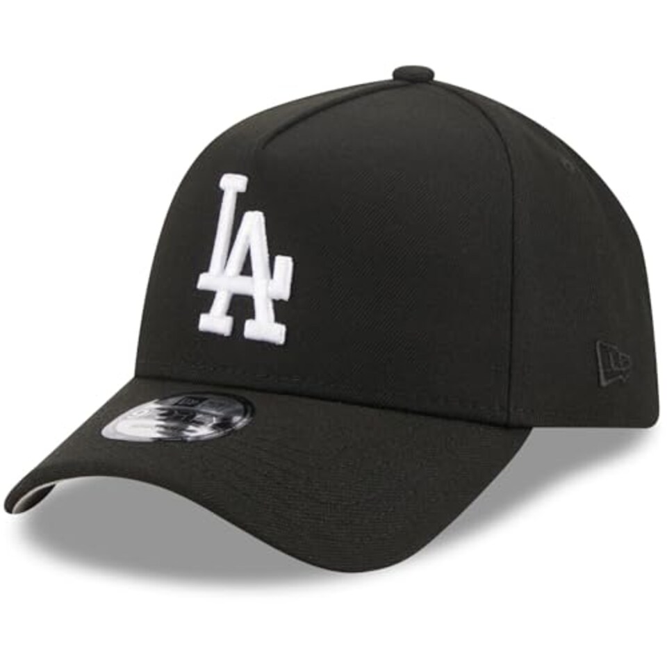 image 1 of New Era 9Forty A-Frame Cap - Los Angeles Dodgers Black - One Size