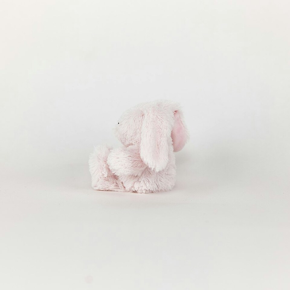 image 1 of Warmies Bunny Plush Mini Size, Fully Microwavable and Weighted Cuddly Toy for Anxiety, Chill in The Freezer or Heat in Microwave, Soft Toy Heat Pad