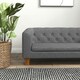 image 8 of PawHut Dog Sofa Bed, Elevated Dog Couch for Small, Medium Dogs - Grey