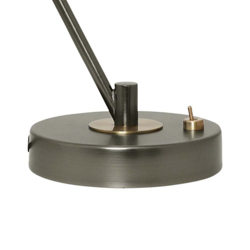 image 1 of Erik Industrial Gunmetal Desk Table Lamp