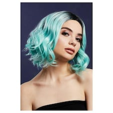 Fever Womens/Ladies Kourtney Two Tone Wig - Peppermint - One Size Blue | One Size