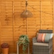 image 2 of ValueLights Brown Outdoor Overhead Light | Brown